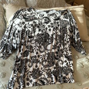 🎹 J Jill 3/4 sleeve top 🎹